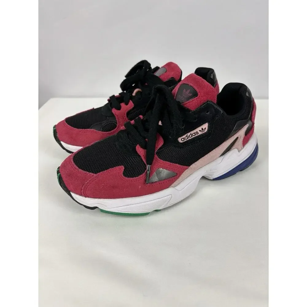 Adidas Sneakers Black Bright Suede 8 Chunky Gorpcore Y2K